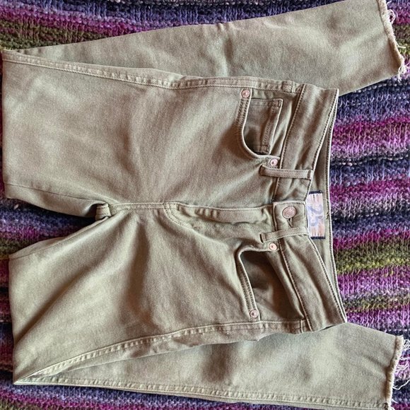 Free People Raw Hem High Rise Jean - Picture 6 of 7